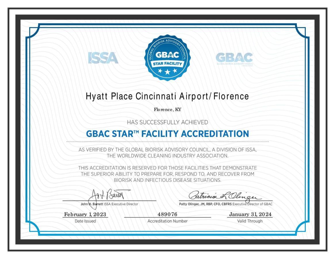 Hyatt Place Cincinnati Airport Florence Exterior photo